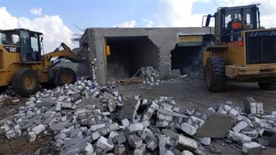 إزالة 15 حالة تعدٍ على الأراضي الزراعية وأملاك الدولة بالبحيرة