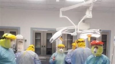 عاجل.. فريق مستشفى العجمي للعزل يجري ثاني عملية قيصرية