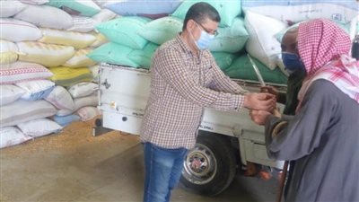 توريد 170267 طن قمح بشون وصوامع البحيرة