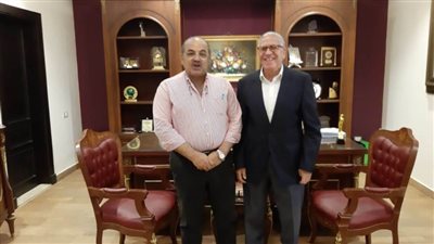هشام حطب يجتمع برئيس اتحاد الكرة الطائرة