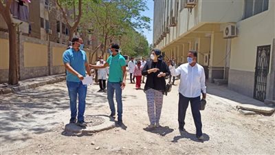 لجنة مشتركة بين محافظة أسيوط والصحة لفحص أعمال مستشفى الإيمان