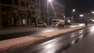 بالصور .. استغلال فترة حظر التجوال في تعقيم دمياط الجديدة 