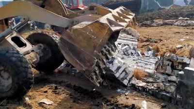 إزالة 20 حالة تعدٍّ على الأراضي بالإسماعيلية