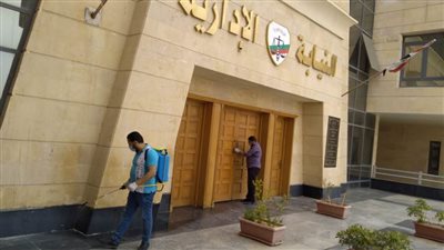 عاجل.. تطهير مبنى النيابة الإدارية بأكتوبر