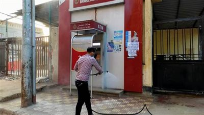 استمرار تعقيم المنشآت الحكومية بالبحيرة