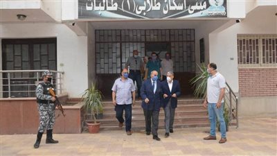 المدينة الجامعية بالمنيا جاهزة لاستقبال العالقين.. صور