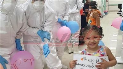 عزل ملوي تفاجئ الأطفال المصابين؟.. صور 