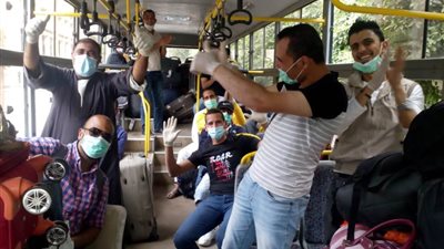 الجيزة : استقبال 12 فوجا حتى الآن من العالقين بالكويت لتسكينهم بالمدينة الجامعية