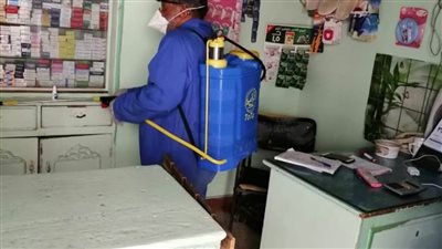 استمرار حملات تطهير الشوارع والمنازل بالبحيرة