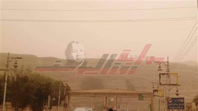 أمطار خفيفة ورياح محملة بالأتربة بالمنيا