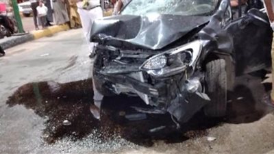 عاجل.. مصرع  4.. صدمهم طالب بسيارة والده بأسيوط