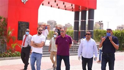 الخطيب يتابع تطورات الإنشاء في فرع مدينة نصر