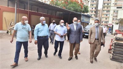 محافظ أسيوط يتفقد مبنى القومسيون الطبي العام