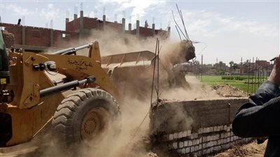 كفرالشيخ تتصدى للبناء المخالف