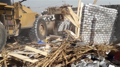 إزالة 23 حالة تعدٍ على أملاك الدولة بالبحيرة 