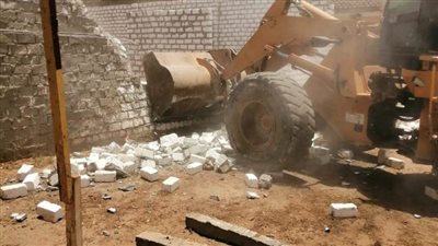  سوهاج: إزالة 25 حالات تعد على الأراضي الزراعية بـ 7 مراكز 