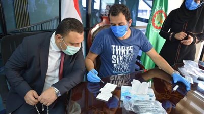 نائب محافظ الدقهلية يتابع سحب تحاليل 