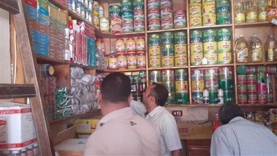 حملات تموينية مكثفة على أسواق كفر الشيخ