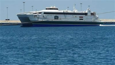 تسيير ثاني الرحلات البحرية للعبارة القاهرة لنقل المصريين المتواجدين بميناء ضبا السعودي 