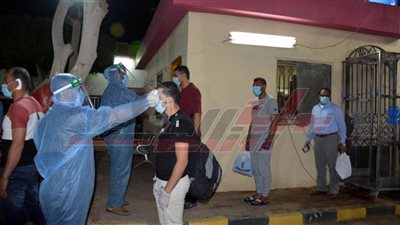 مدينة مشتهر الجامعية تستقبل 262 مصريا من العالقين بالخارج