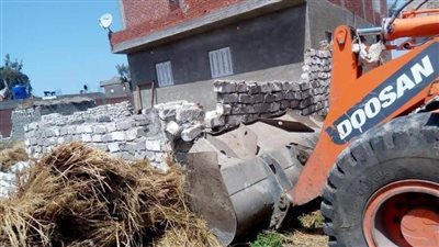 كفر الشيخ تحارب التعديات على أملاك الدولة 