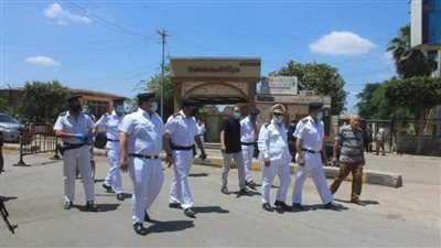 تكثيف الحملات الأمنية لإغلاق مداخل المصايف بكفرالشيخ 