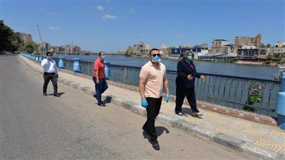 نائب محافظ الدقهلية يتفقد مدينتي المنصورة وجمصة