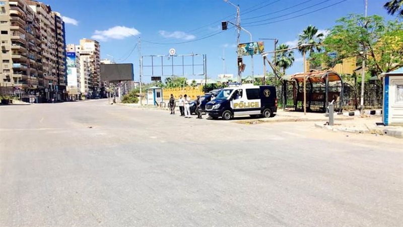 تمركزات امنية بشارع