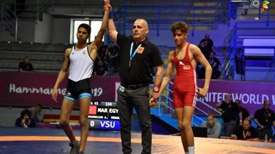 «شهاب الدين إمام»: أطمح بذهبية مونديال الناشئين للمصارعة