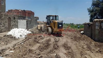 إزالة 7 حالات تعدٍ على الأراضي الزراعية في حملة بالبحيرة 