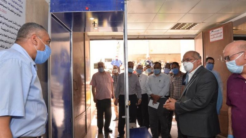 تركيب بوابة تعقيم