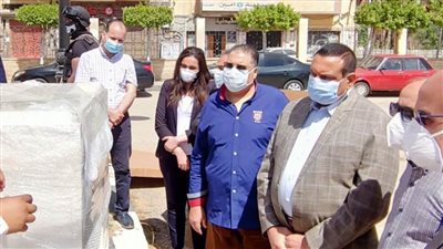 رجل أعمال يتبرع بجهاز (PCR) لمستشفى دمنهور