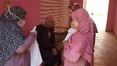 توصيل الأدوية للمخالطين من مصابي كورونا ببني سويف