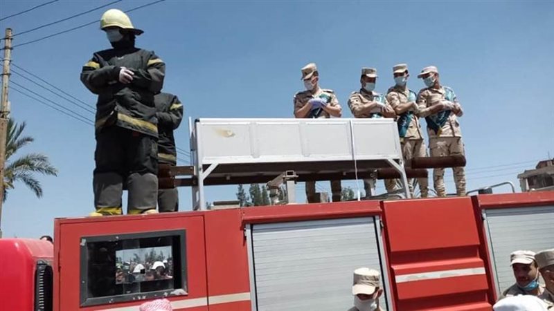 تشييع جثامين الشهيدا