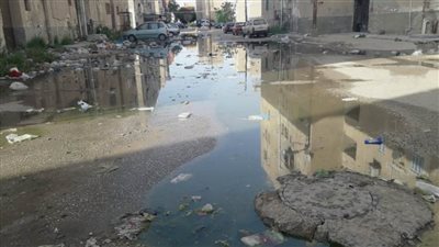 انفجار مواسير المجاري يهدد المرحلة السابعة بمحافظة الإسماعيلية