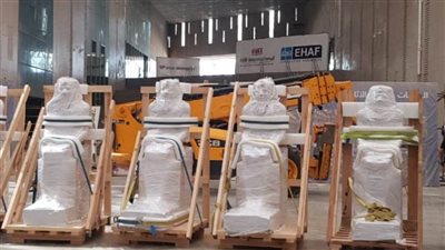 نقل مركبتي الملك سنوسرت الثالث من المتحف المصري إلى متحف شرم الشيخ