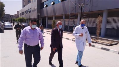 الحكومة تطمئن على مستشفى المطرية التعليمي