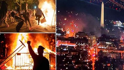 واشنطن تحترق.. والشرطة الأمريكية تعتقل 4100 متظاهر (فيديو وصور)