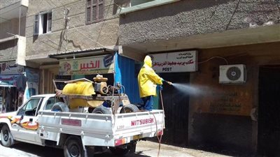 استمرار أعمال تطهير المصالح والشوارع بسوهاج