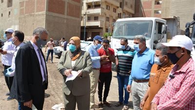 السكرتير العام بالدقهلية تشن حملة نظافة بالمنطقة المركزية