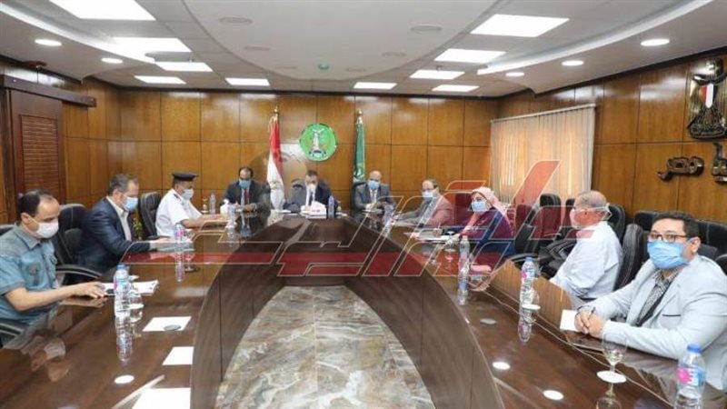 اجتماع محافظ المنوفية