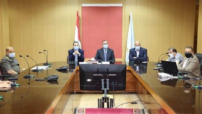 اجتماع موسع لتطويرمصيف بلطيم في كفرالشيخ 