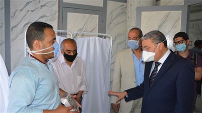 رفع كفاءة العيادة الطبية بديوان عام محافظة المنيا