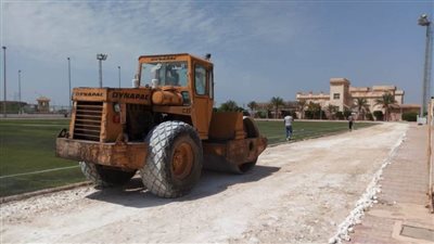 نادي الشيخ زايد يضع اللمسات النهائية لتطوير تراك كرة القدم