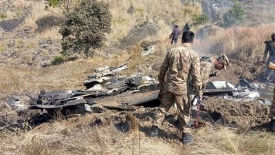 الجيش الباكستاني يسقط طائرة تجسس هندية 