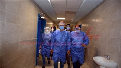 محافظ القليوبية يتفقد مستشفى بنها التعليمي