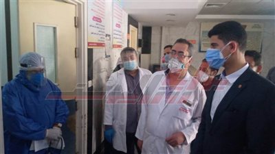 جولة لنائبي محافظ القليوبية على المستشفيات 