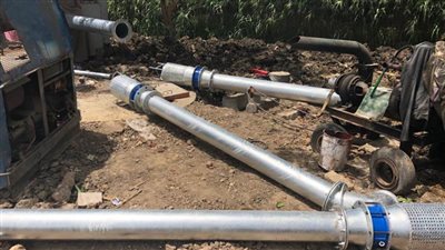 بدء أعمال صيانة شبكة الصرف المغطى بإيتاي البارود 