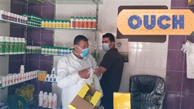 ضبط كمامات غير مطابقة للمواصفات الطبية في حملة بالبحيرة