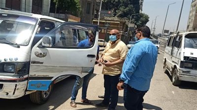 ضبط 5050 سائق نقل جماعي لعدم ارتداء الكمامات الواقية
